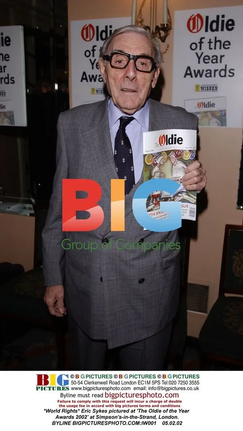 Eric Sykes at The Oldie of the Year Awards 2002