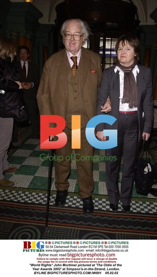John Mortimer at Oldie of the Year Awards 2002
