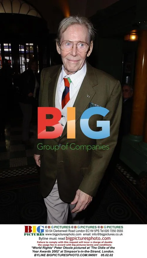 Peter Otoole at 'The Oldie of the Year Awards 2002'