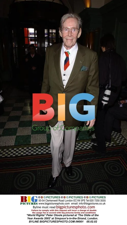 Peter Otoole at The Oldie of the Year Awards 2002
