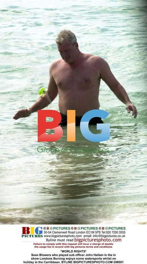 Sean Blowers enjoys watersports in Caribbean