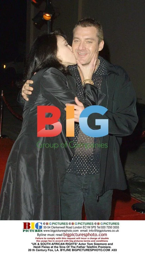 Tom Sizemore and Heidi Fleiss at Sins Of The Father Premiere