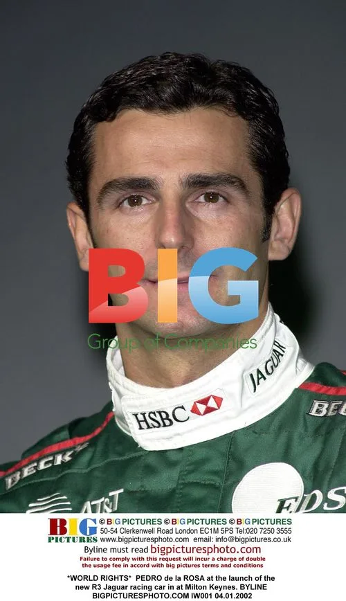 PEDRO de la ROSA at Jaguar R3 launch