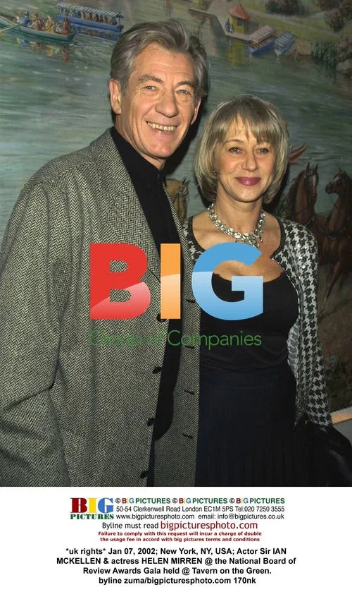 Ian McKellen and Helen Mirren at National Board of Review Awards