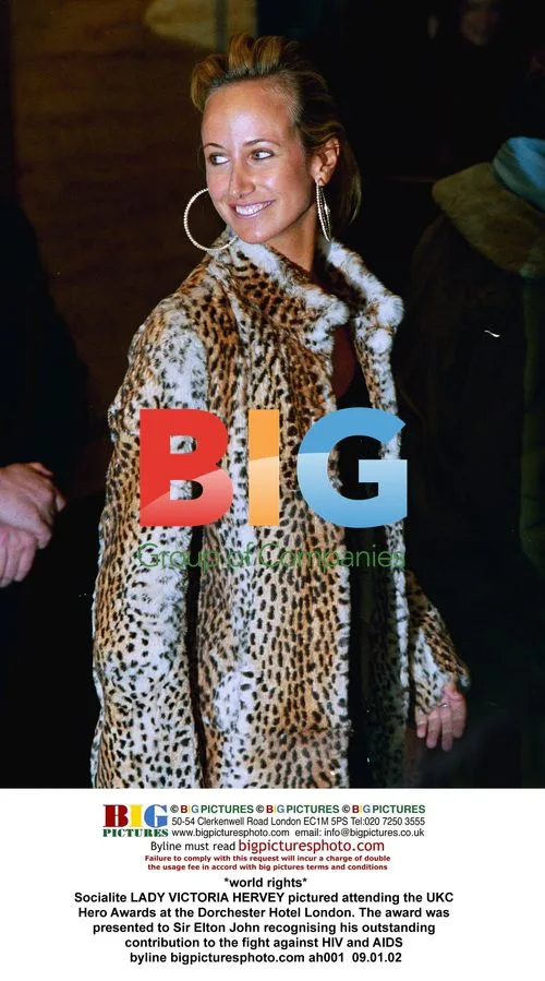LADY VICTORIA HERVEY at UKC Hero Awards