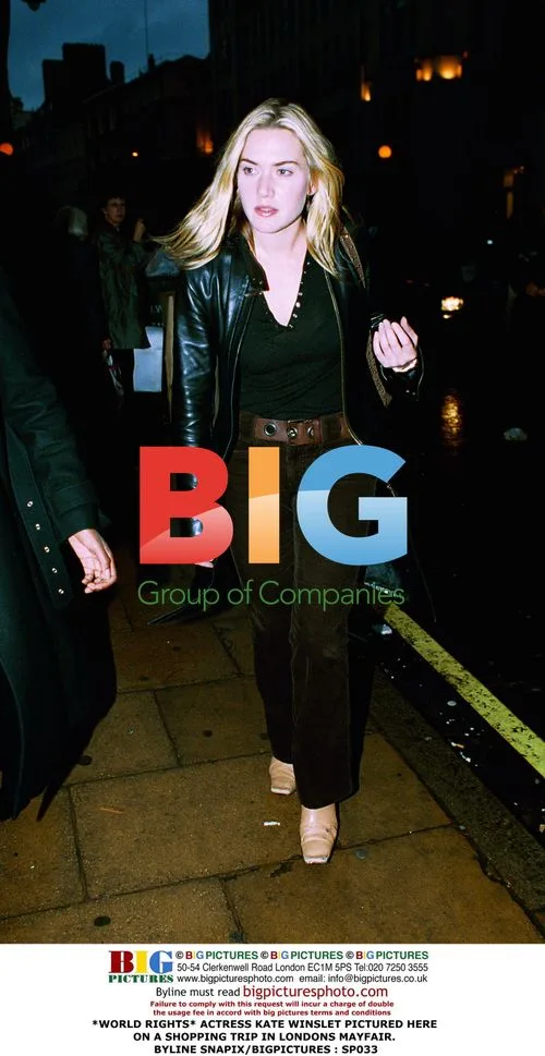 Kate Winslet Spotted Shopping in London's Mayfair