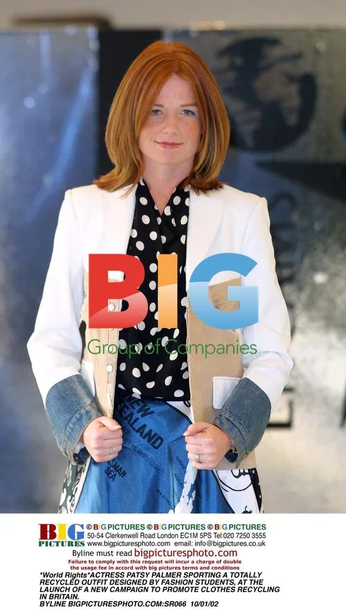 Patsy Palmer Promotes Clothes Recycling