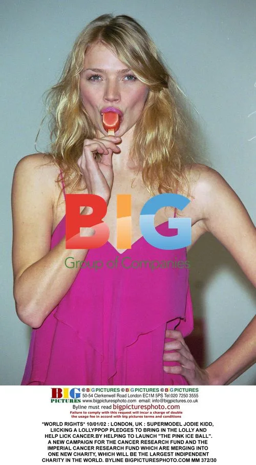 Jodie Kidd Supports Cancer Research