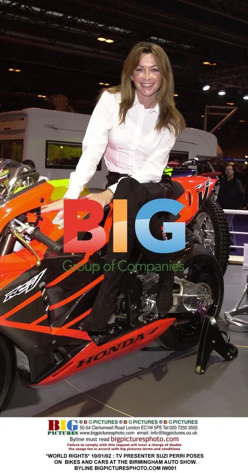 TV Presenter Suzi Perri at Birmingham Auto Show