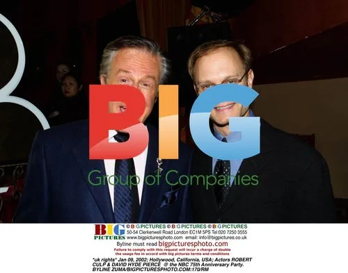 Actors ROBERT CULP & DAVID HYDE PIERCE at NBC 75th Anniversary