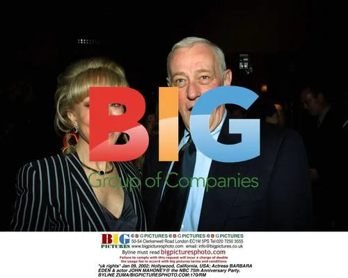 Barbara Eden & John Mahoney at NBC 75th Anniversary Party