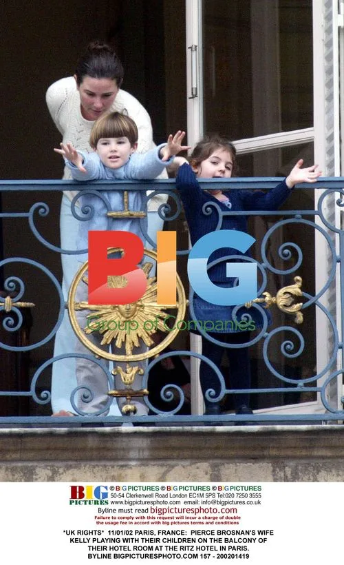 Pierce Brosnan's Family at the Ritz Hotel