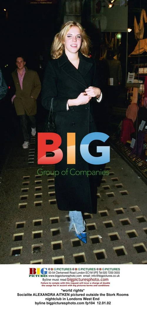 Alexandra Aitken outside Stork Rooms nightclub