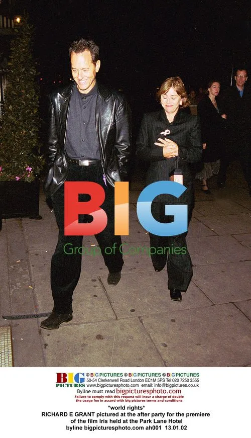 RICHARD E GRANT at IRIS film premiere after party