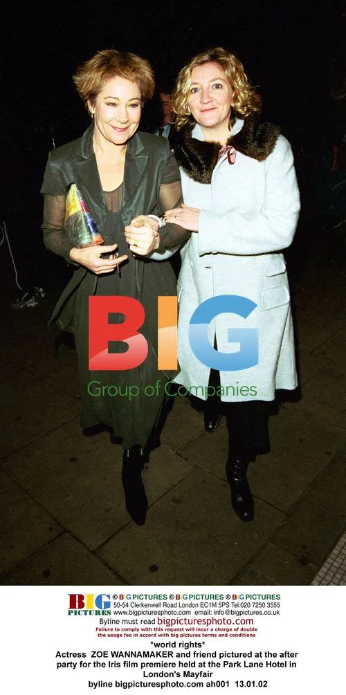 Zoe Wannamaker at Iris film premiere afterparty