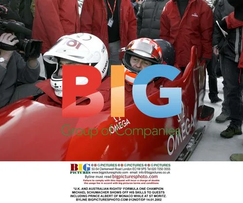 Schumacher Shows Off F1 Skills in St Moritz