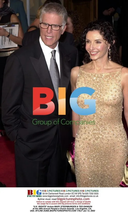 Mary Steenburgen and Ted Danson at People's Choice Awards