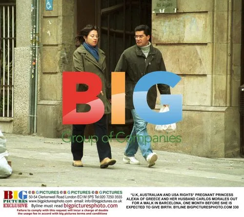 Pregnant Princess Alexia Out In Barcelona