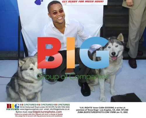 CUBA GOODING Jr at LA 'Snow Dogs' premiere
