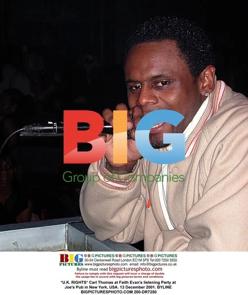 Carl Thomas at Faith Evan's listening party