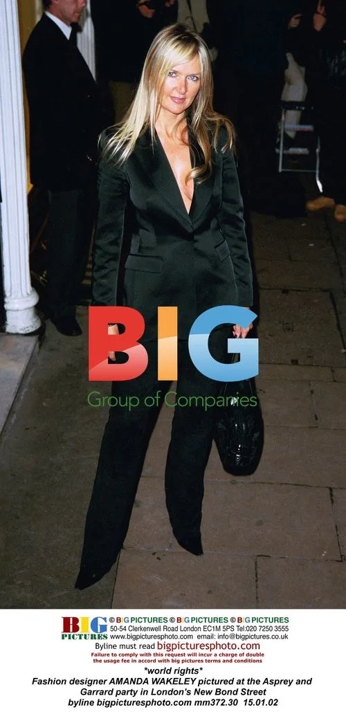 Fashion designer AMANDA WAKELEY at Asprey and Garrard party