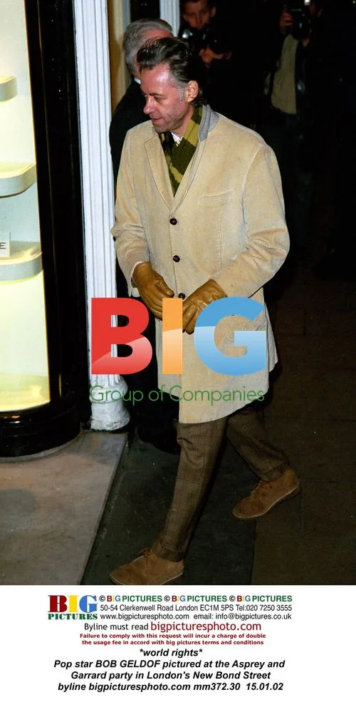 Bob Geldof at Asprey and Garrard Party