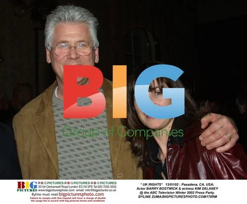 Barry Bostwick & Kim Delaney at ABC TV Winter 2002 Press Party