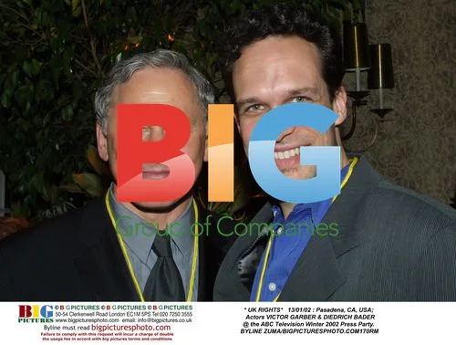 Victor Garber & Diedrich Bader at ABC Press Party