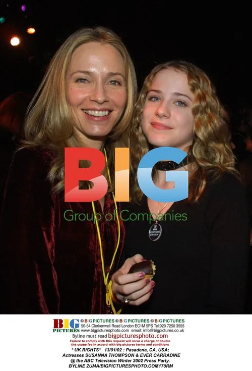 Actresses Susanna Thompson & Ever Carradine at ABC Press Party