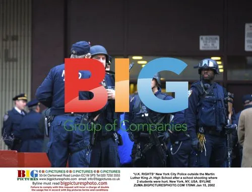 Police outside N.Y.C. school after shooting