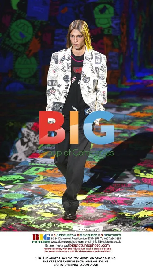 Versace Fashion Show in Milan
