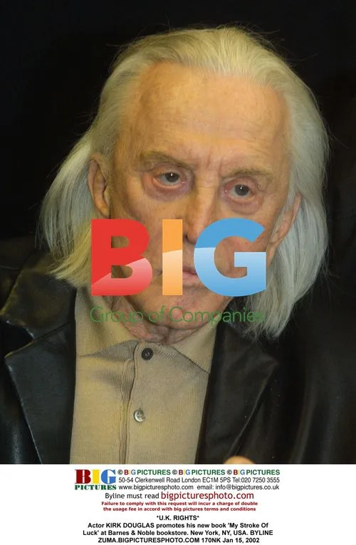 Kirk Douglas promotes book 'My Stroke Of Luck'