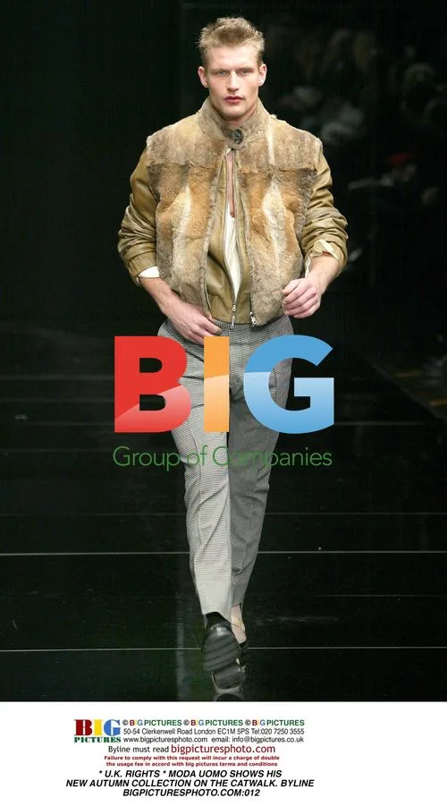 Fashion Designer Enrico Coveri's Autumn Collection