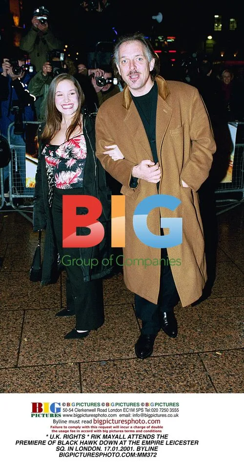 Rik Mayall at 'Black Hawk Down' Premiere