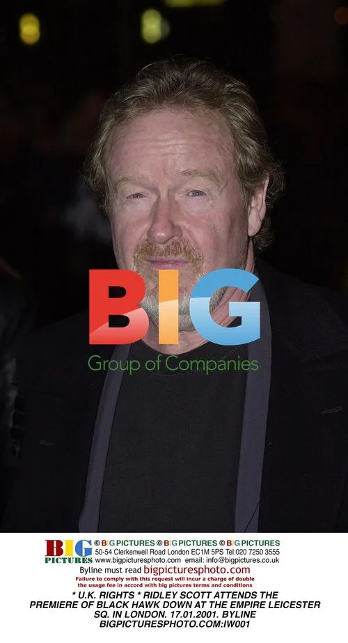 Ridley Scott Attends 'Black Hawk Down' Premiere