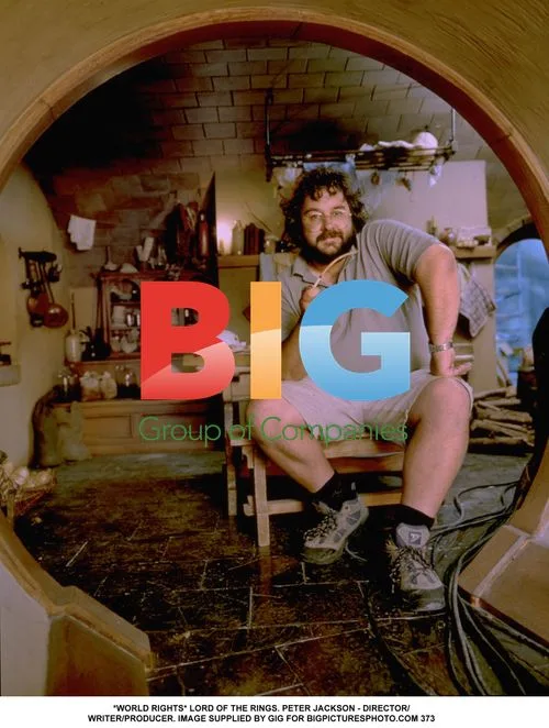 Peter Jackson on LOTR set