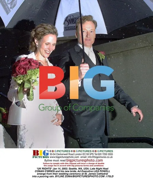 Conan O'Brien and Liza Powell Wedding
