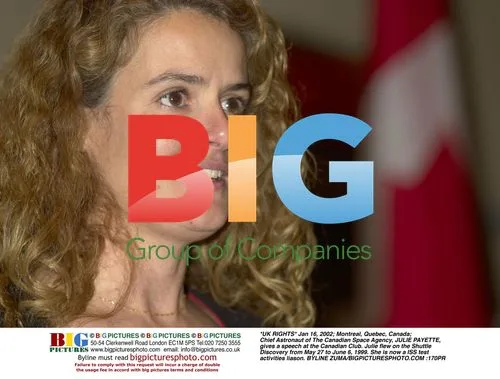 Astronaut Julie Payette Gives Speech