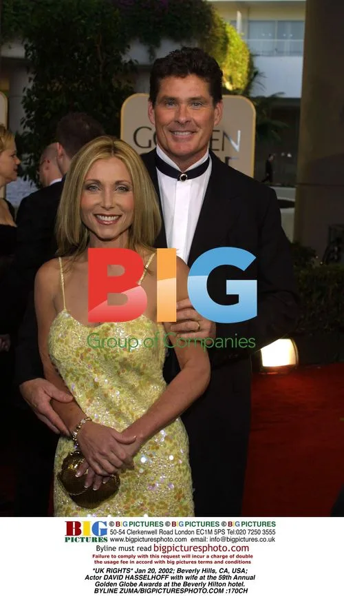 David Hasselhoff at Golden Globes