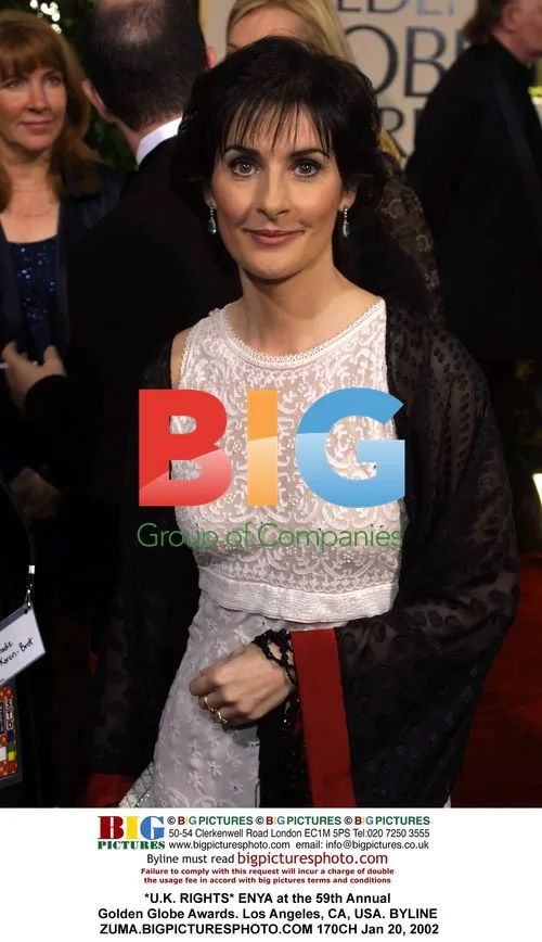 ENYA at the 59th Annual Golden Globe Awards