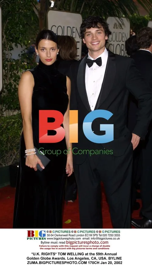 TOM WELLING at 59th Golden Globes