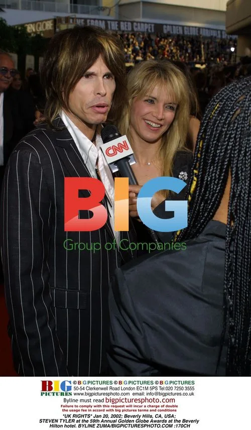STEVEN TYLER at 59th Golden Globes in Beverly Hills