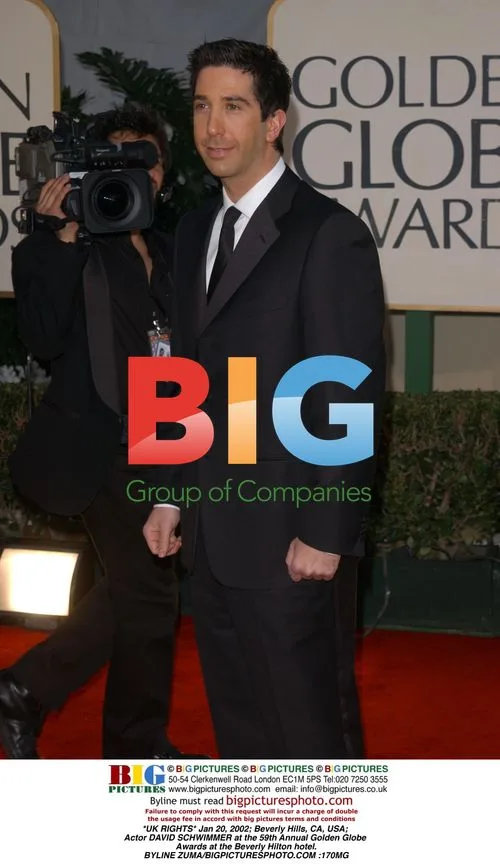 David Schwimmer at 59th Golden Globe Awards