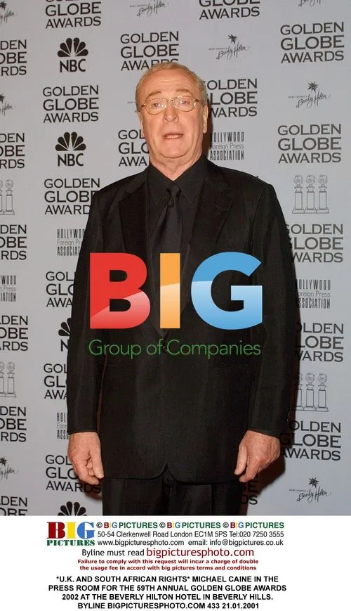 Michael Caine at 59th Golden Globes