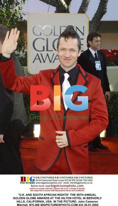 John Cameron Mitchell at 59th Golden Globes