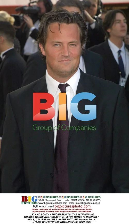 Mathew Perry at 59th Golden Globe Awards