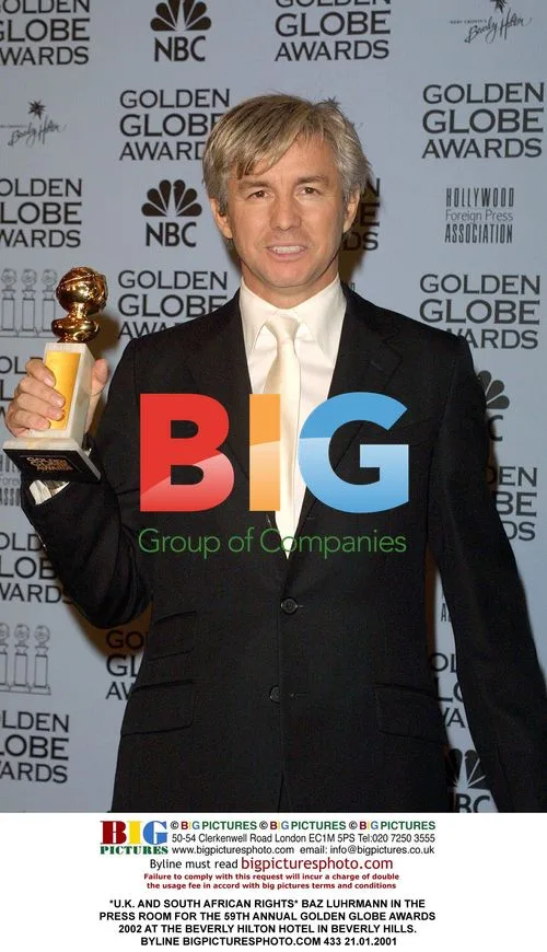 Baz Luhrmann at Golden Globes 2002