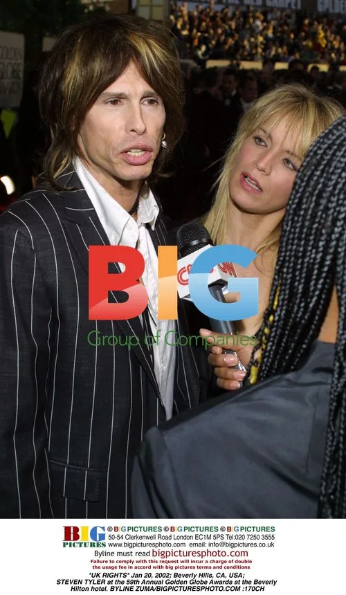 Steven Tyler at 59th Golden Globe Awards