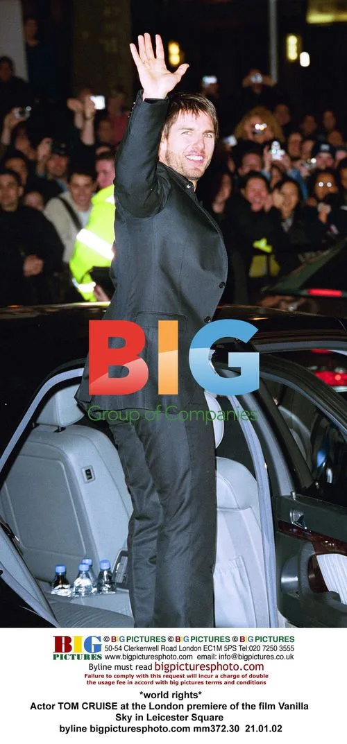 Tom Cruise at Vanilla Sky London Premiere