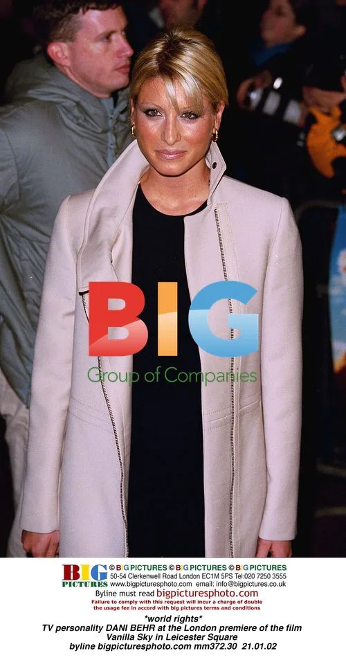 DANI BEHR at Vanilla Sky London Premiere